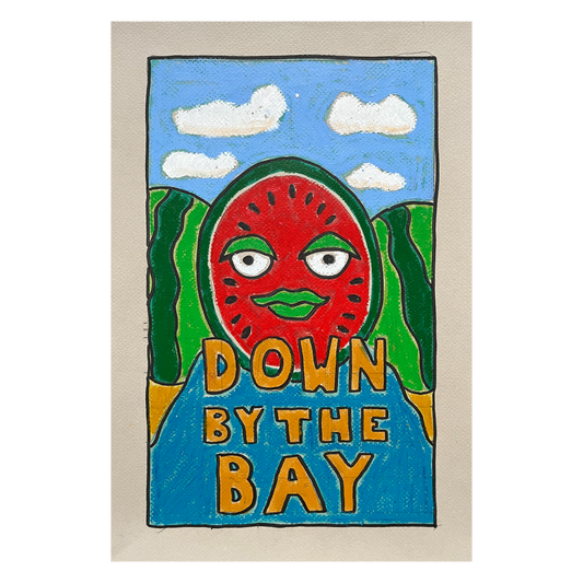 Down By The Bay Screen Print - Signed